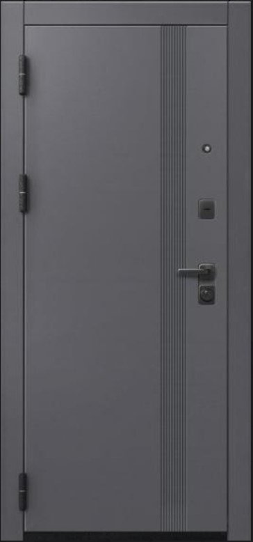 Товар Дверь B(V-17) Черный муар + Кашемир графит - Кашемир белый DIS007356
